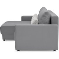 Угловой диван Mio Tesoro Таун 264 1.5ек-1.5пф (1363 серый)