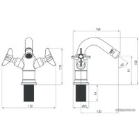 Смеситель Deante Temisto BQT 031D