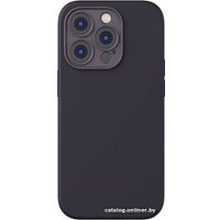 Чехол для телефона Baseus Liquid Silica Gel Case для iPhone 14 Pro Max (темно-фиолетовый)