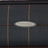 Чемодан-спиннер Francesco Molinary 219-1094FM-5-20GRY (серый)