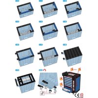 Конструктор King Tony тележка инструментальная TS1014