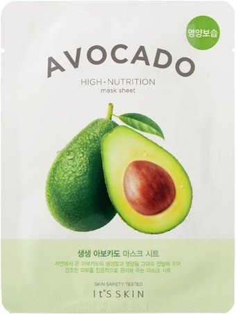 It’s Skin Тканевая маска с маслом авокадо The Fresh Mask Sheet Avocado
