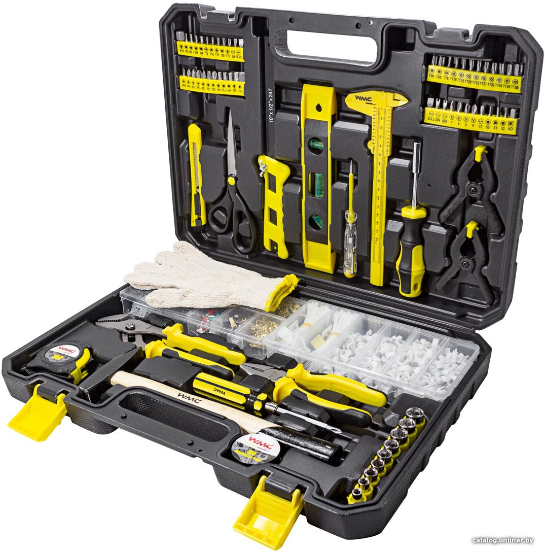 Набор домашнего мастера WMC Tools 201200A (1200 предметов)