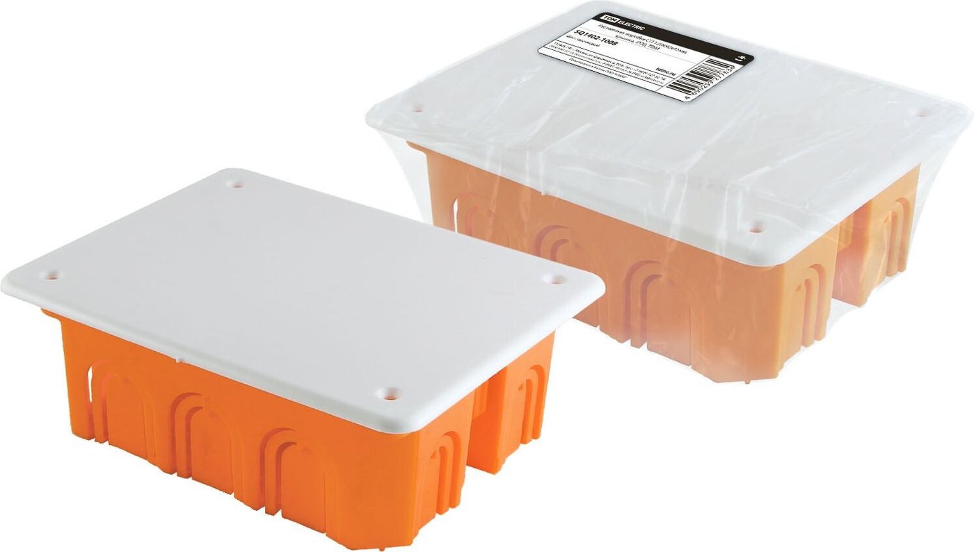 Накладная коробка TDM Electric SQ1402-1008 (белый)
