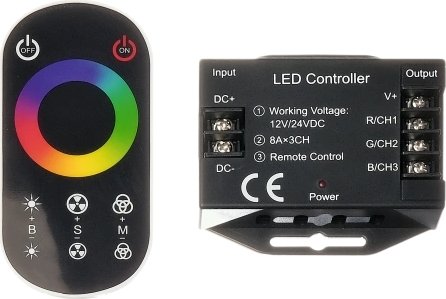 

Контроллер RGB Byled CNS-RGB-3C8A-RF-S