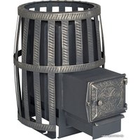 Банная печь Березка Корвет 15, сетчатый кожух