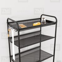 Полка для обуви ЗМИ Женева 35 ПДО Ж35 (черный)