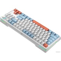 Клавиатура Cyberlynx ZA87 White Blue Orange (TNT Yellow)