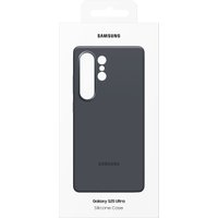 Чехол для телефона Samsung Silicone Case Galaxy S25 Ultra (черный)