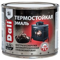 Эмаль Dali Термостойкая 0.4 л (серебро)