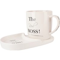 Чашка с блюдцем Nouvelle The Real Boss 0440013