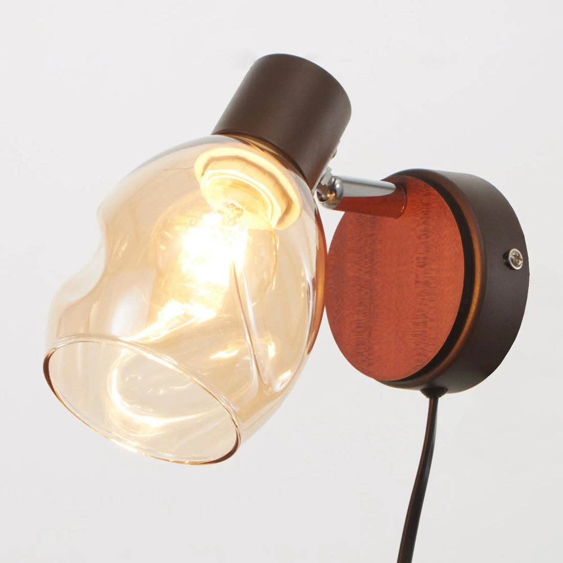 

Бра BayerLux 59389/1 5169284 (кофе/хром)