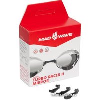 Очки для плавания Mad Wave Turbo Racer II Mirror (синий)