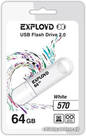 Exployd 570 64GB (biały) [EX-64GB-570-White]