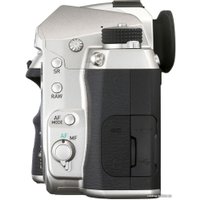 Зеркальный фотоаппарат Pentax K-3 Mark III Body (серебристый)