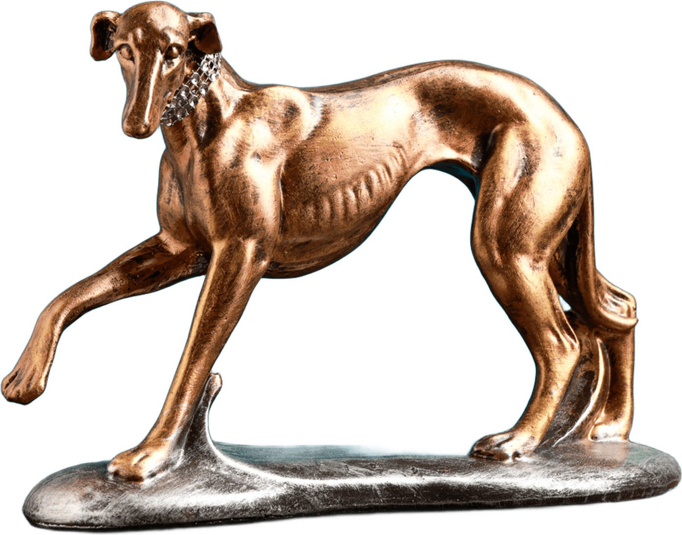 

Статуэтка Хорошие сувениры Борзая 7488619 (бронза с серебром)