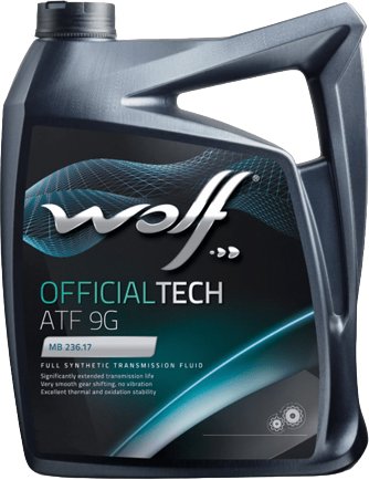 

Трансмиссионное масло Wolf OfficialTech ATF 9G 1л