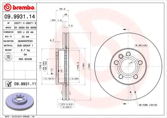 

Brembo 09993114