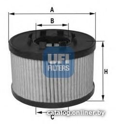 Масляный фильтр UFI 2503300