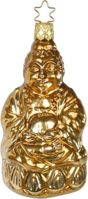 

Елочная игрушка Inge's Christmas World of Hobbies Просветленный Будда 10060S014