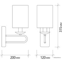 Бра Escada 10166/1A