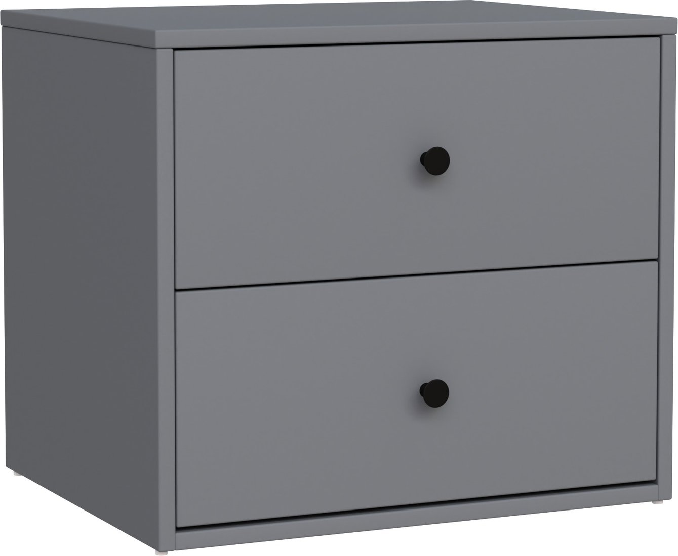 

Тумба Mio Tesoro Мини 2 ящика 2.07.03.050.4 (серый)