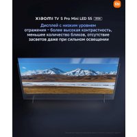 MiniLED телевизор Xiaomi TV S Pro Mini LED 55" 2026 L55MB-SRU (международная версия)