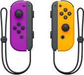 Joy-Con (неоновый фиолетовый/неоновый оранжевый)