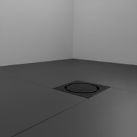 Трап/канал Lauter 21U40042MB (черный матовый)
