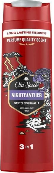 Old Spice Гель для душа + шампунь 3 в 1 Nightpanter 400 мл
