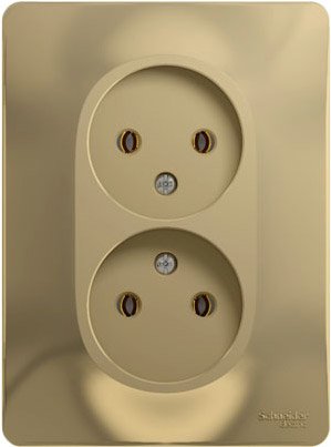 

Розетка Schneider Electric Glossa GSL000420 (титан)
