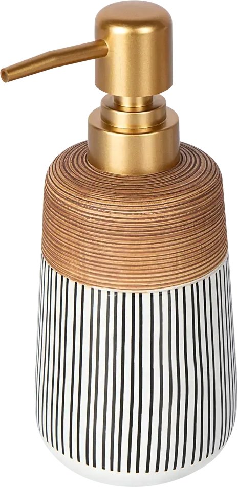 

Дозатор для жидкого мыла Swensa Tori SWC-2516-01 (бежевый/серый)