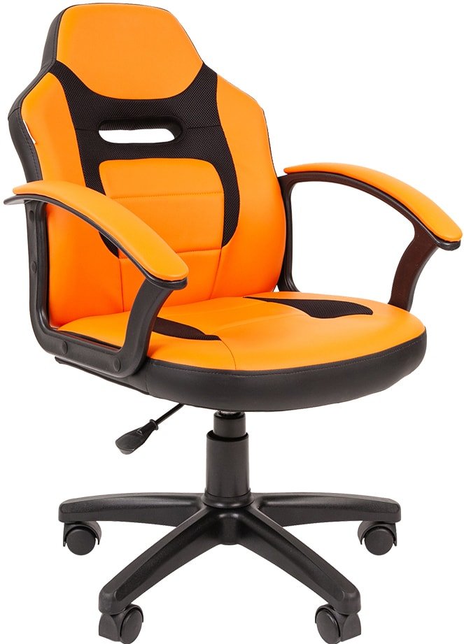 

Компьютерное кресло CHAIRMAN Kids 110 (чёрный/оранжевый)
