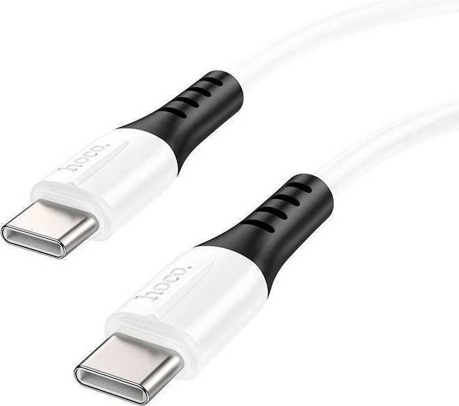 

Кабель Hoco X82 USB Type-C - USB Type-C (1 м, белый)