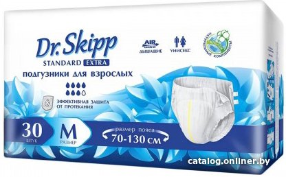 Подгузники для взрослых Dr.Skipp Standard Extra M (30 шт)