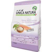 Сухой корм для собак Unica Natura Unico Mono All Breed с форелью, рисом, конскими бобами 2.5 кг