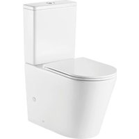 Унитаз напольный WeltWasser WW Salzbach 001 XL GL-WT (белый глянец чаша)