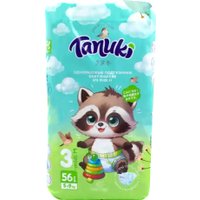 Трусики-подгузники Tanuki 3M (56 шт)