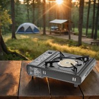 Туристическая плита Coyote MS-2500С LPG B (черный полуглянцевый) в Борисове