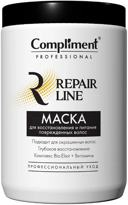 

Маска Compliment Professional Repair Line Для восстановления и питания 1 л