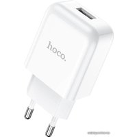 Сетевое зарядное Hoco N2 (белый)