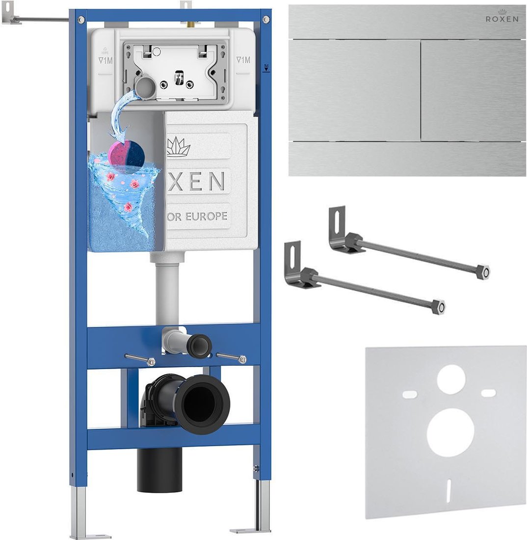 

Инсталляция для унитаза Roxen StounFix Dual Fresh 868404