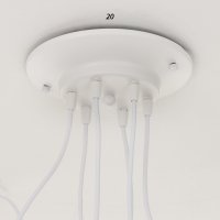 Подвесная люстра BayerLux Паук 7166089 (белый)