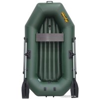 Моторно-гребная лодка Муссон S-230 НД (зеленый)