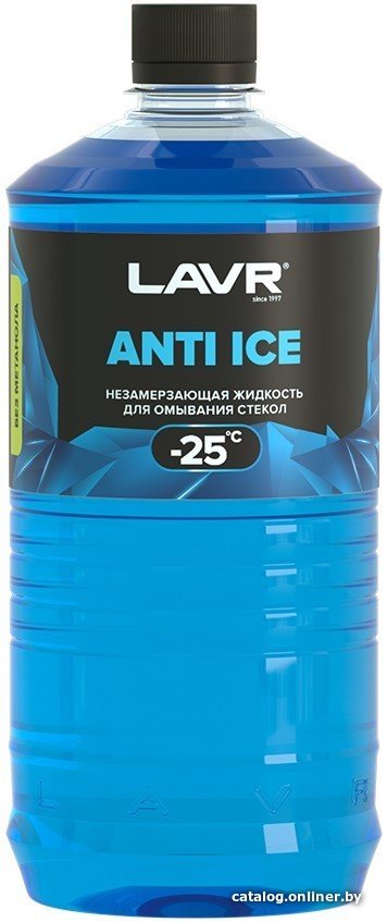 Стеклоомывающая жидкость Lavr Anti Ice -25°С 1л Ln1310