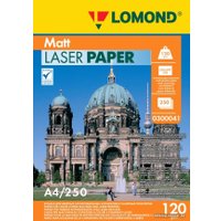 Фотобумага Lomond матовая двухсторонняя A4 120 г/м2 250 л 0300041