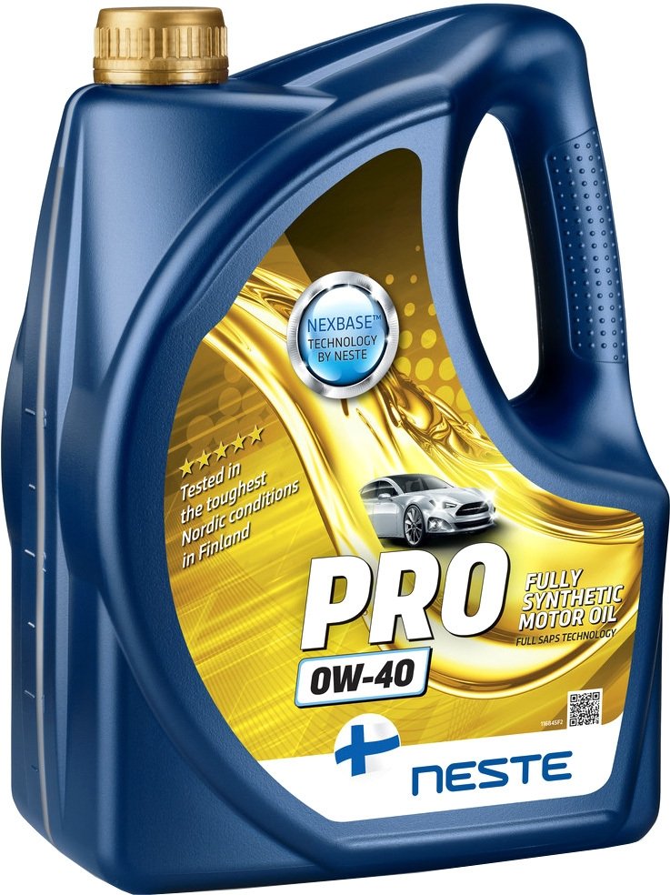 

Моторное масло Neste Pro 0W-40 4л