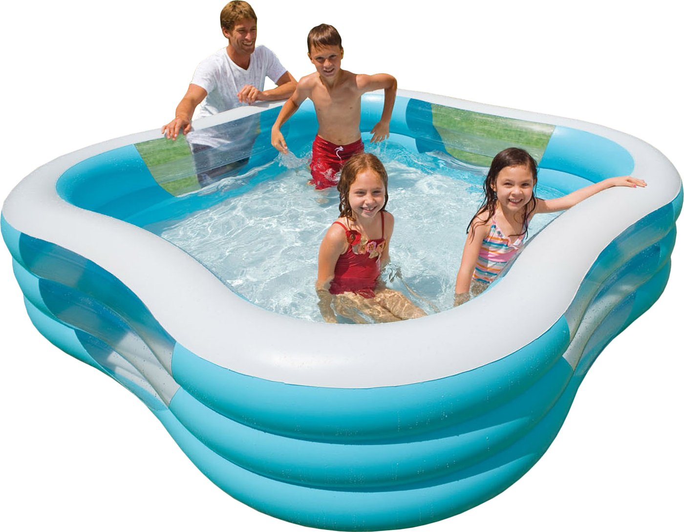 

Надувной бассейн Intex Swim Center 229х56 (бирюзовый) [57495]
