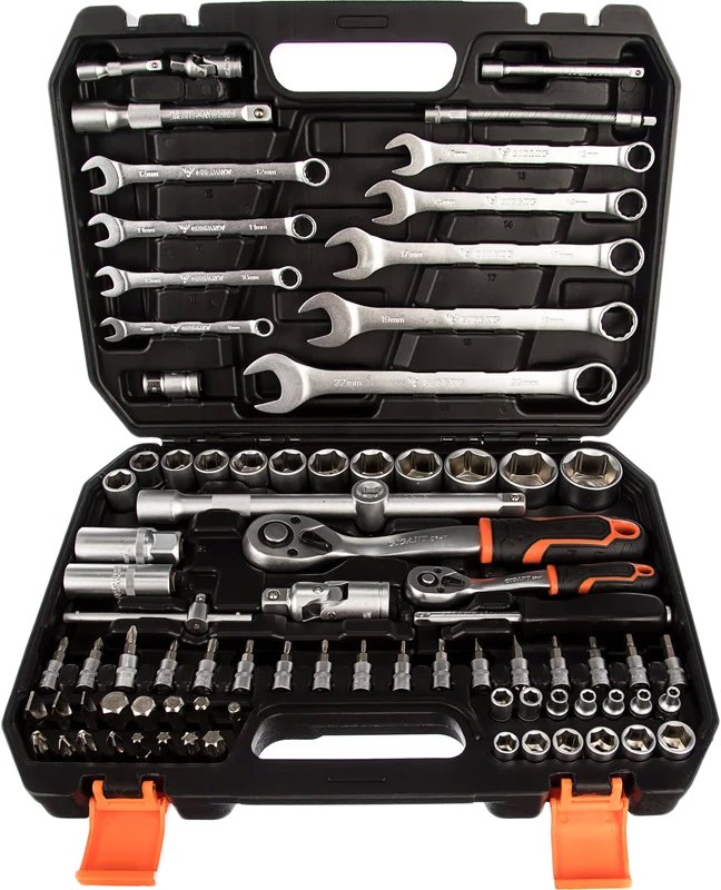 

Набор трещотка с головками и битами Gigant GAS 82 (82 предмета)