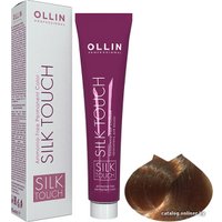 Крем-краска для волос Ollin Professional Silk Touch 9/73 блондин коричнево-золотистый